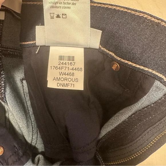 Paige Verdugo Ankle Dark Wash Jeans Women's Size 31 - Picture 5 of 5